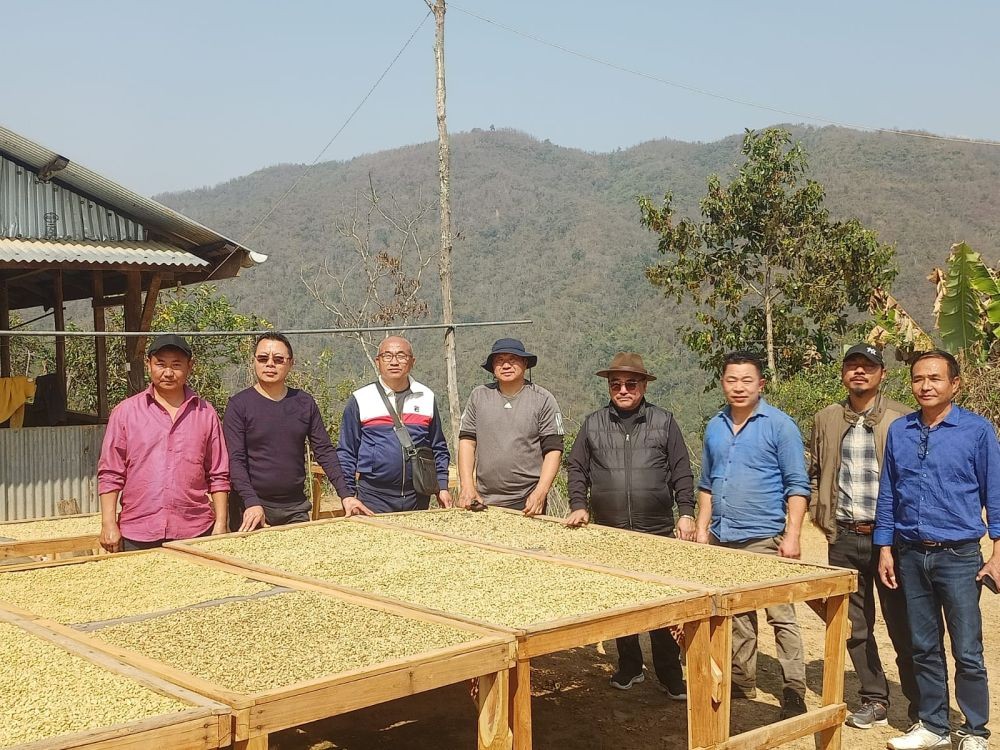 Advisor G Ikuto Zhimomi accompanied by officers visited PMKSY-WDC 2.0 project area at Gariphema Bawe and Tuophe Phezou, Tuophema on February 28.